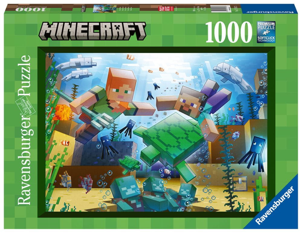 Ravensburger Puzzle Minecraft 1000 dielikov